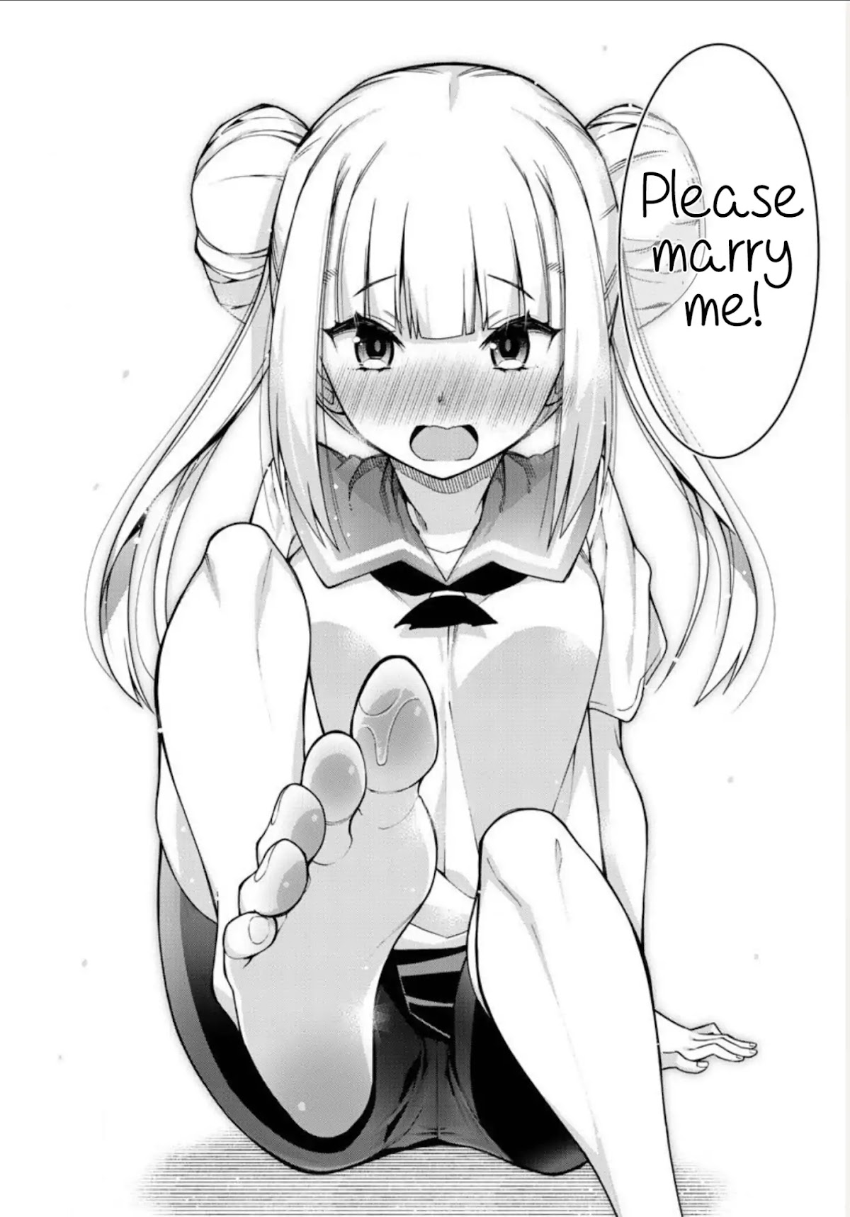 Ashigei Shoujo Komura-san Chapter 1 page 28 - Chapter 1: Step 1: Komura-San