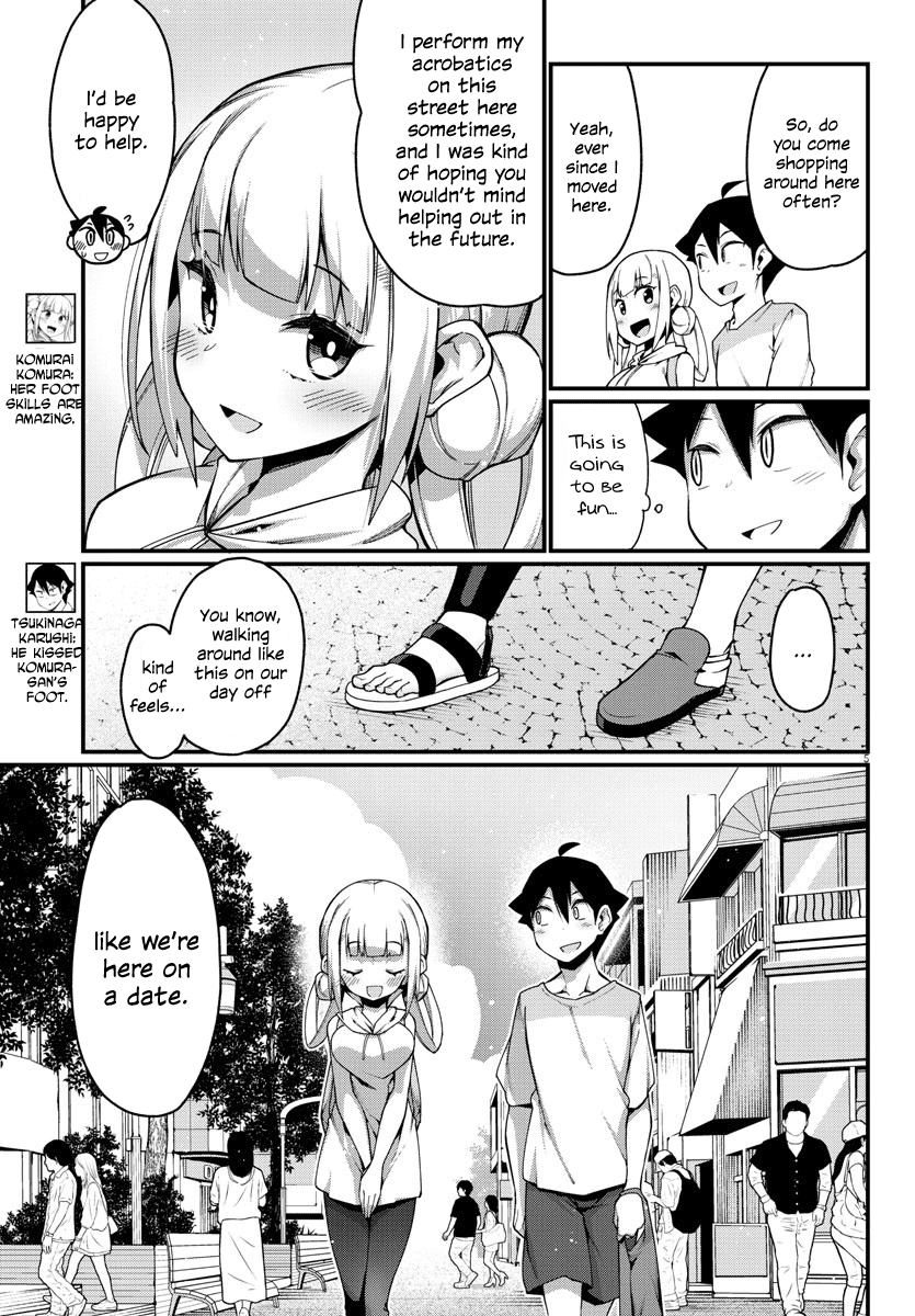 Ashigei Shoujo Komura-san Chapter 10 page 5 - Chapter 10: Step 10: Shopping