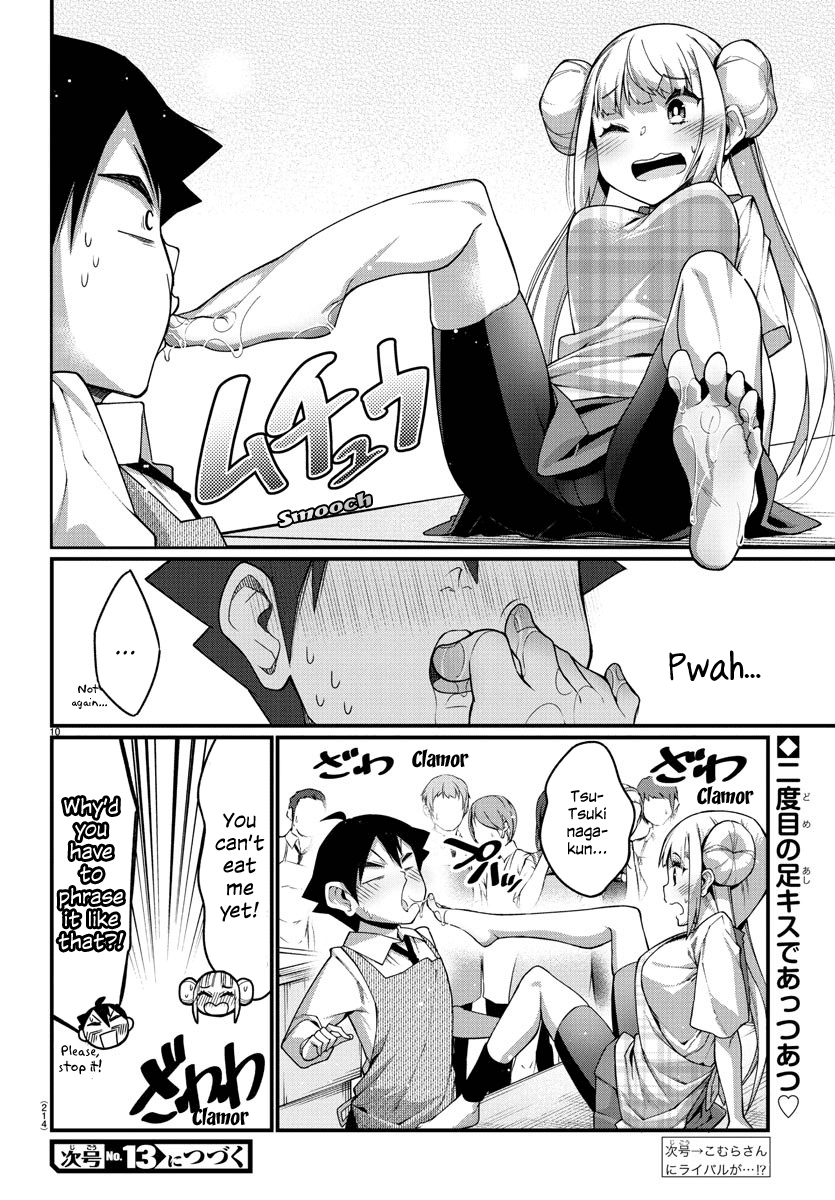 Ashigei Shoujo Komura-san Chapter 11 page 10 - Chapter 11: Step 11: Cooking Training