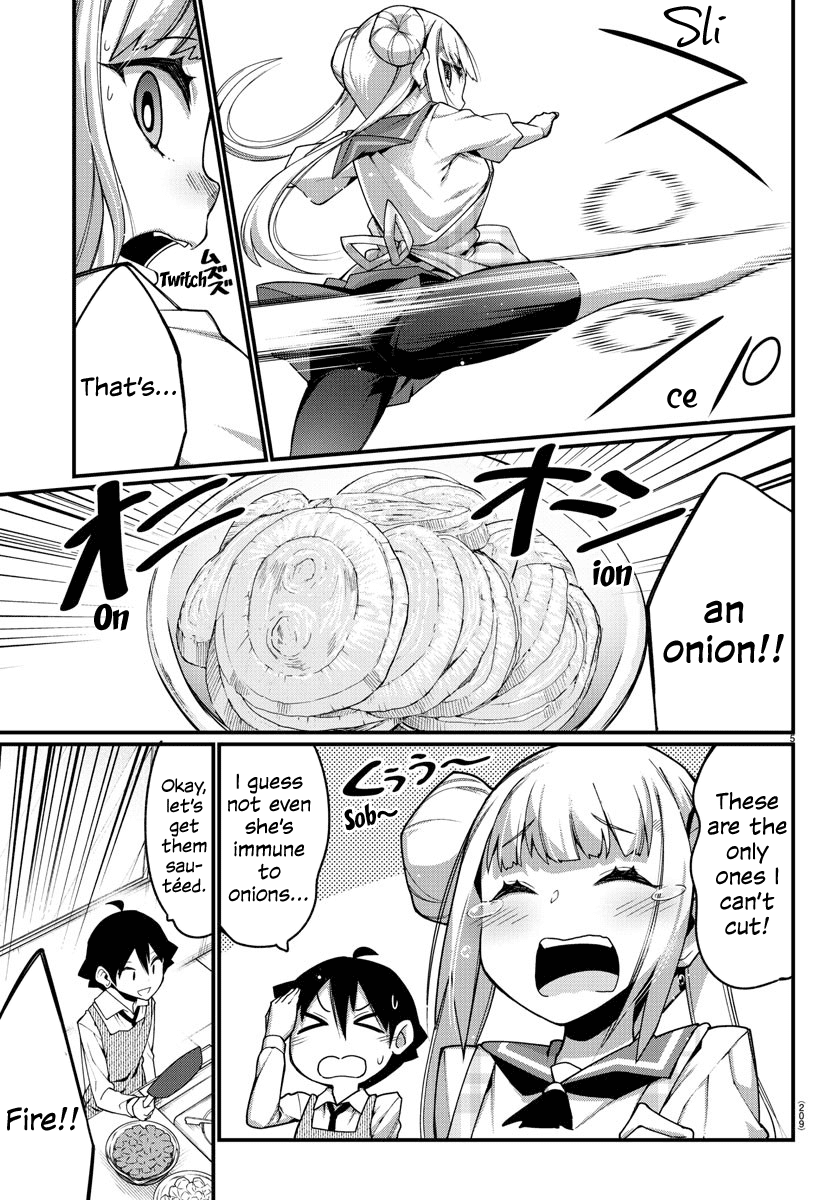 Ashigei Shoujo Komura-san Chapter 11 page 5 - Chapter 11: Step 11: Cooking Training