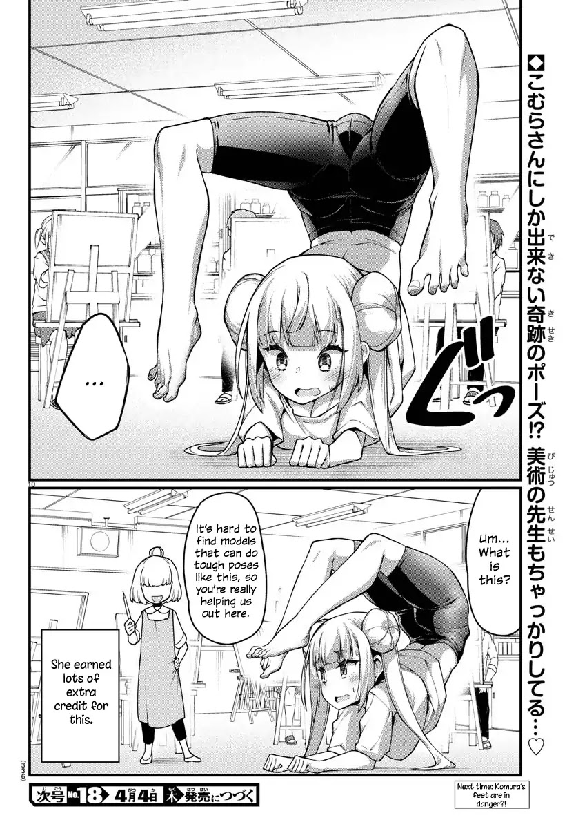 Ashigei Shoujo Komura-san Chapter 16 page 10 - Chapter 16: Step 16: It's Art