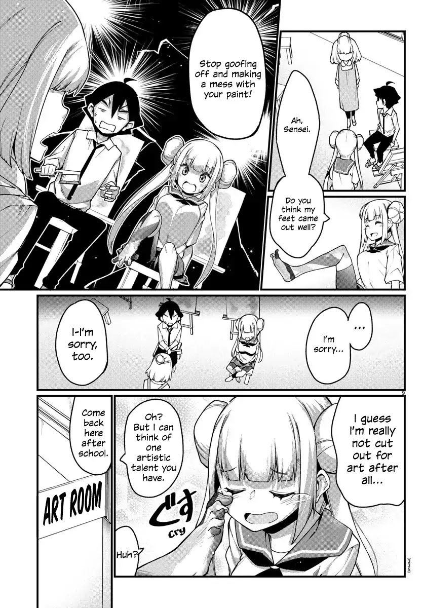 Ashigei Shoujo Komura-san Chapter 16 page 9 - Chapter 16: Step 16: It's Art
