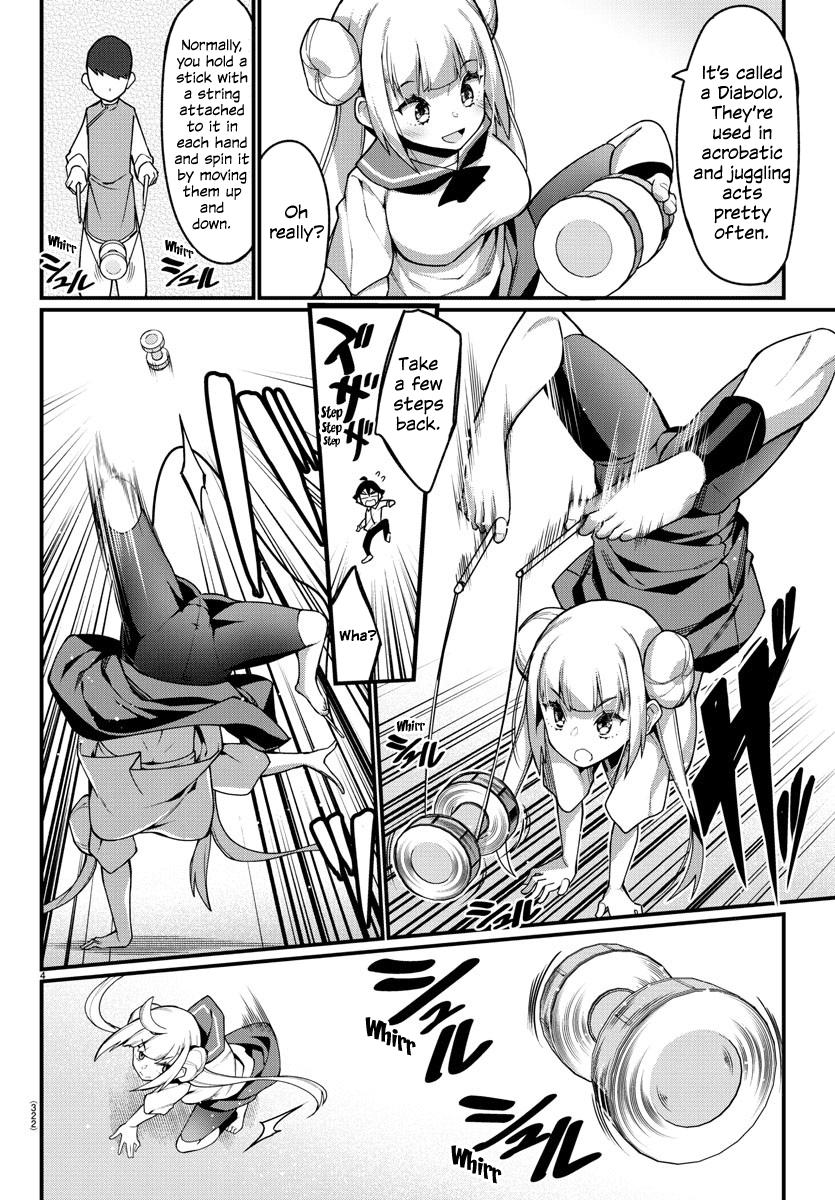 Ashigei Shoujo Komura-san Chapter 19 page 4 - Chapter 19: Step 19: A New Acrobatics Routine