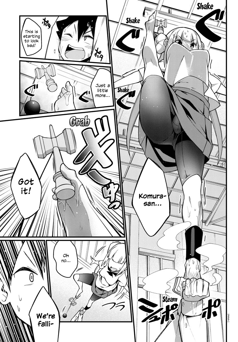 Ashigei Shoujo Komura-san Chapter 19 page 9 - Chapter 19: Step 19: A New Acrobatics Routine