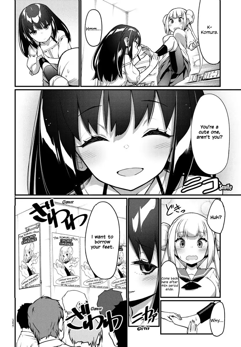 Ashigei Shoujo Komura-san Chapter 20 page 6 - Chapter 20: Step 20: Saki-san