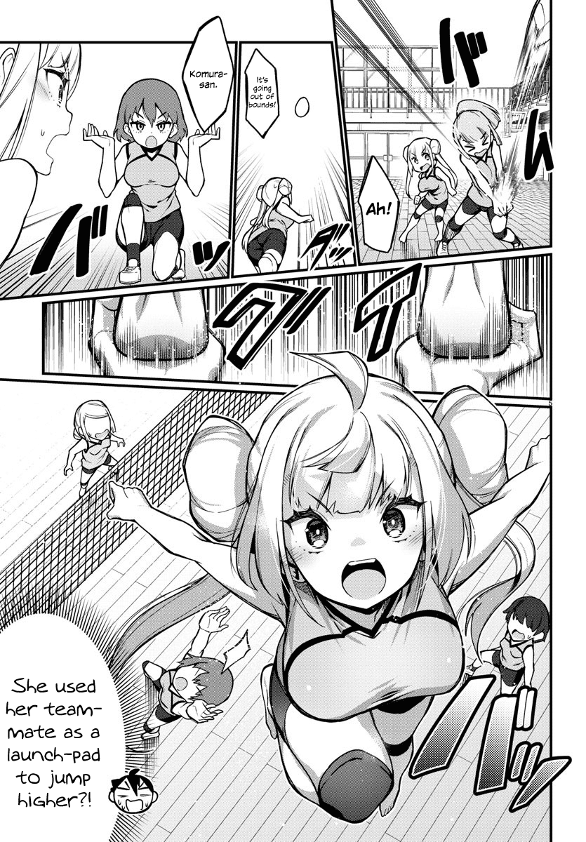 Ashigei Shoujo Komura-san Chapter 21 page 5 - Chapter 21: Step 21: Volleyball
