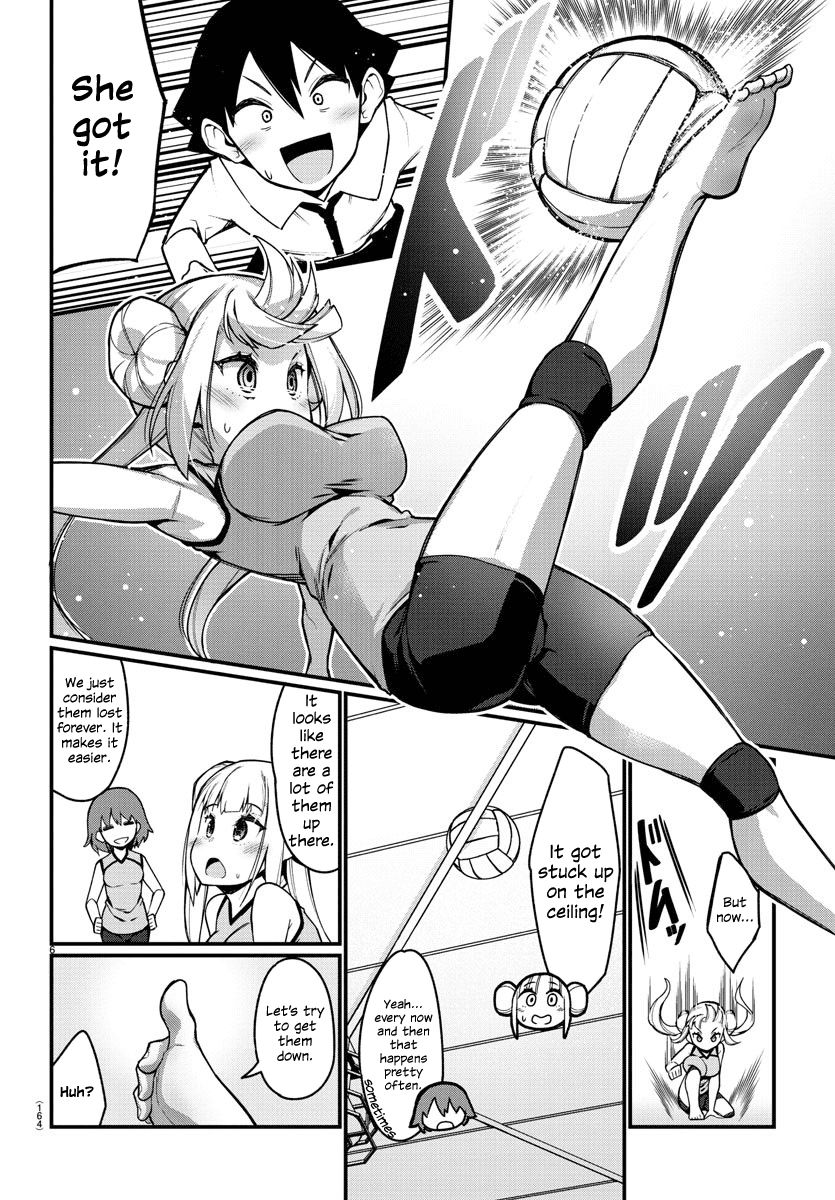Ashigei Shoujo Komura-san Chapter 21 page 6 - Chapter 21: Step 21: Volleyball