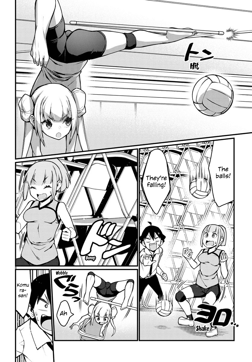 Ashigei Shoujo Komura-san Chapter 21 page 8 - Chapter 21: Step 21: Volleyball