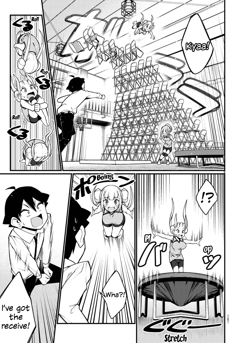 Ashigei Shoujo Komura-san Chapter 21 page 9 - Chapter 21: Step 21: Volleyball