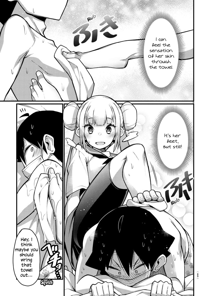 Ashigei Shoujo Komura-san Chapter 25 page 10 - Chapter 25: Step 25: Get-well Visit