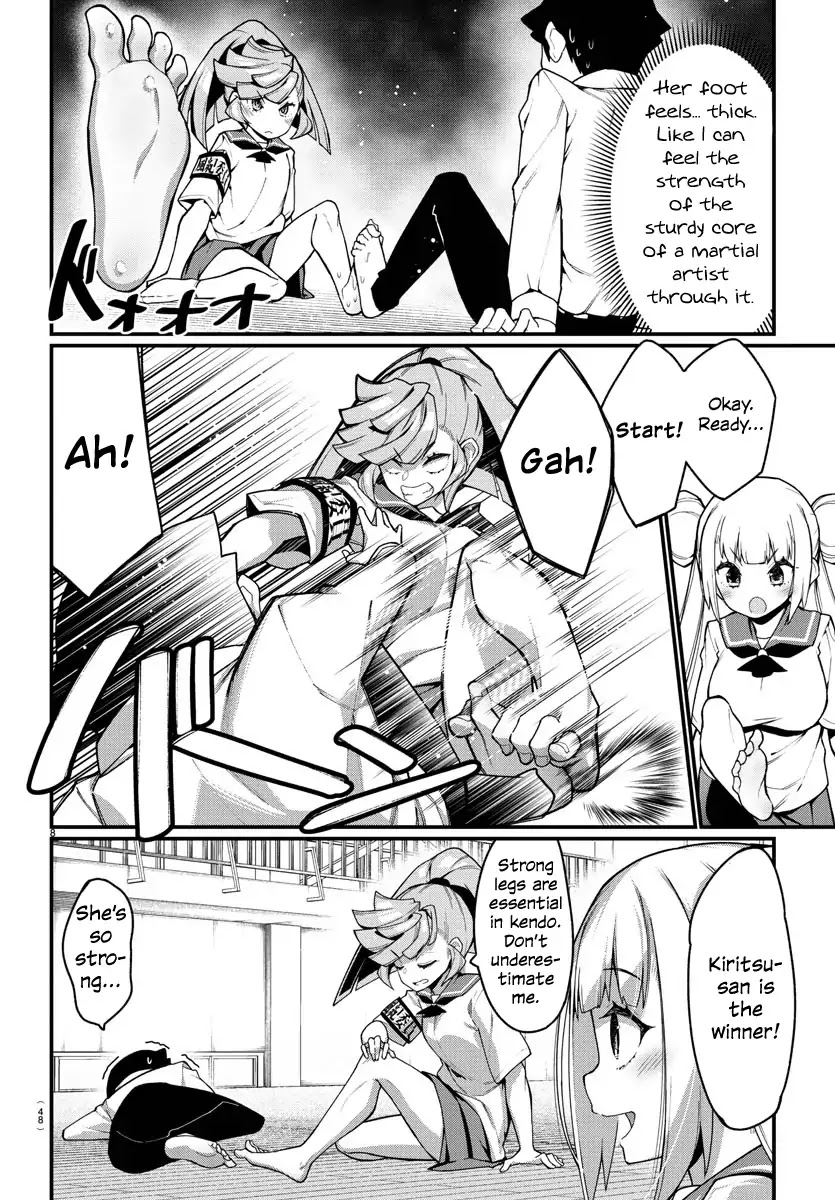 Ashigei Shoujo Komura-san Chapter 26 page 8 - Chapter 26: Step 26: Tournament