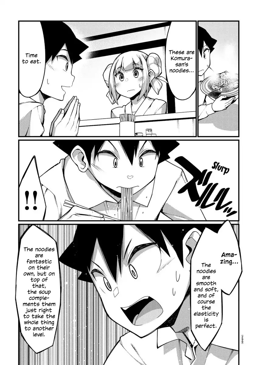 Ashigei Shoujo Komura-san Chapter 29 page 9 - Chapter 29: Step 29: Chinese Soba Noodles
