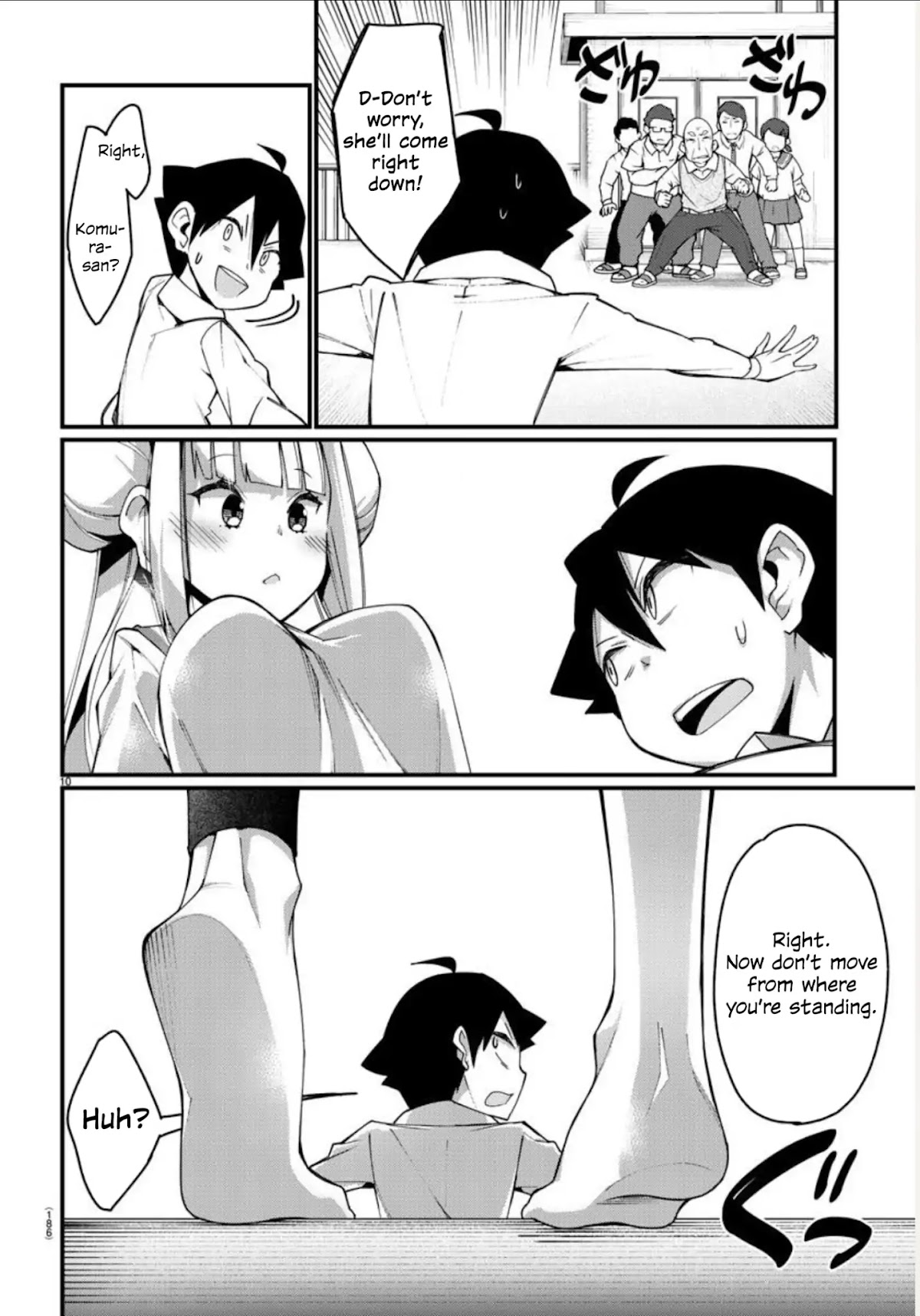 Ashigei Shoujo Komura-san Chapter 3 page 10 - Chapter 3: Step 3: I'll Grab Hold of It.