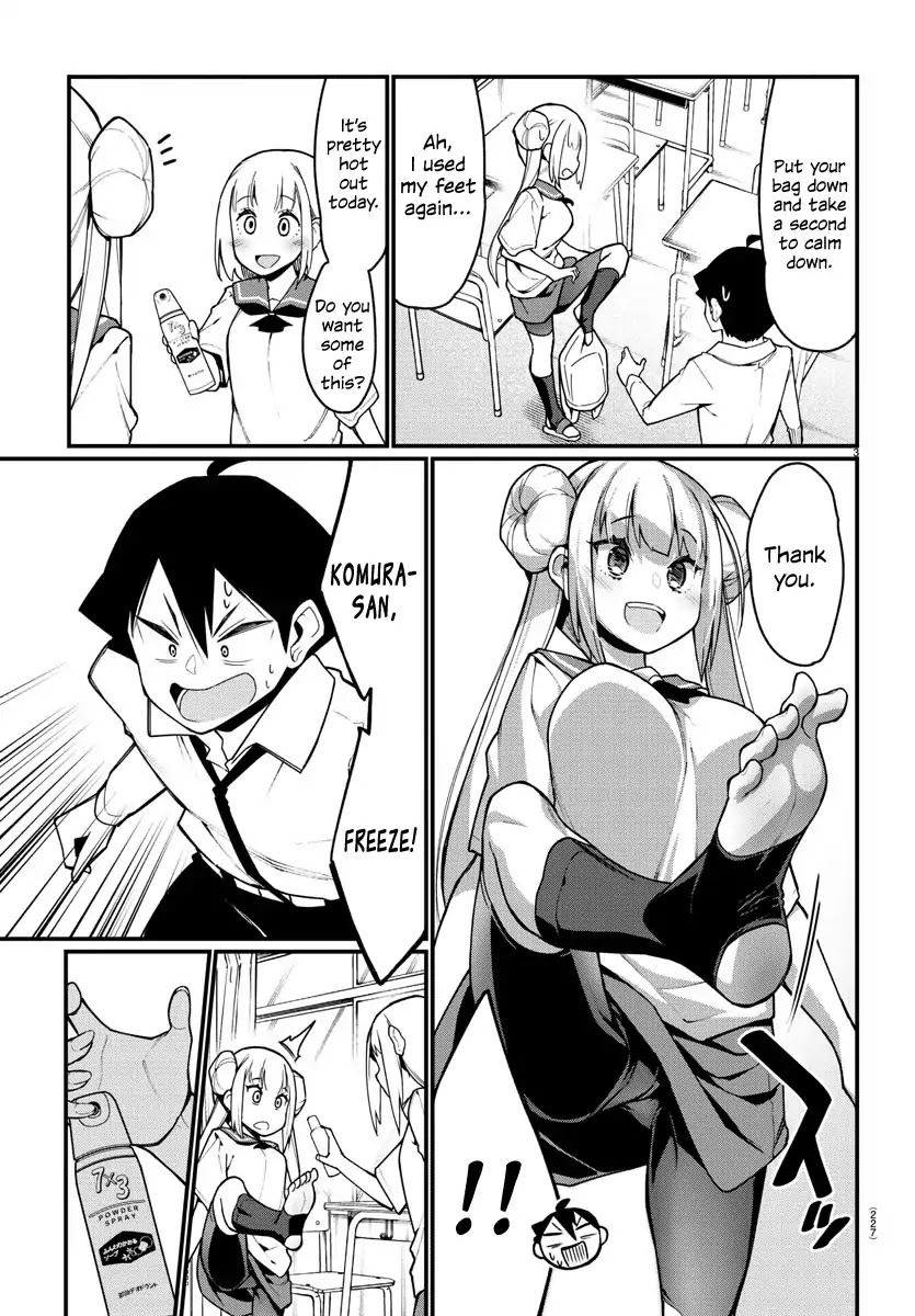 Ashigei Shoujo Komura-san Chapter 30 page 3 - Chapter 30: Step 30: Time to Relax