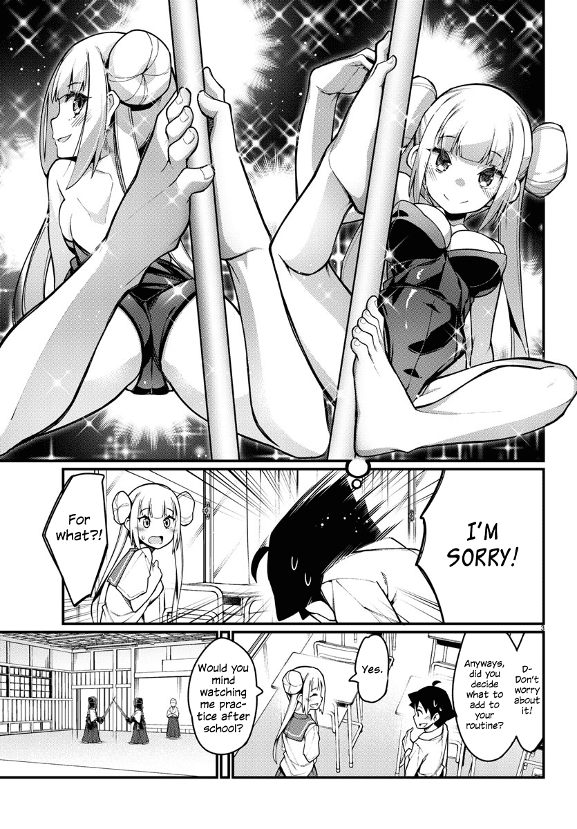 Ashigei Shoujo Komura-san Chapter 31 page 3 - Chapter 31: Step 31: Rhythmic Gymnastics