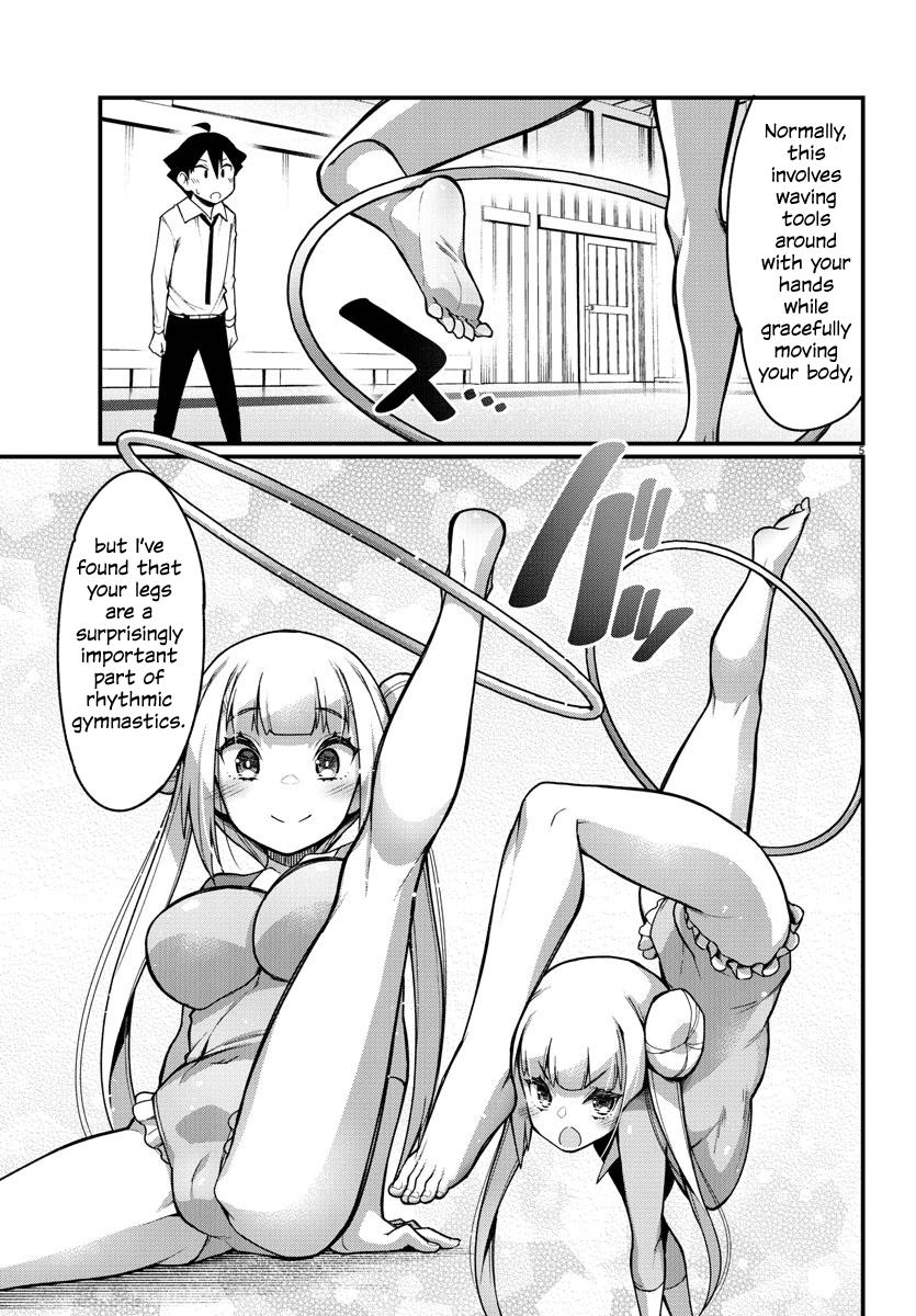 Ashigei Shoujo Komura-san Chapter 31 page 5 - Chapter 31: Step 31: Rhythmic Gymnastics