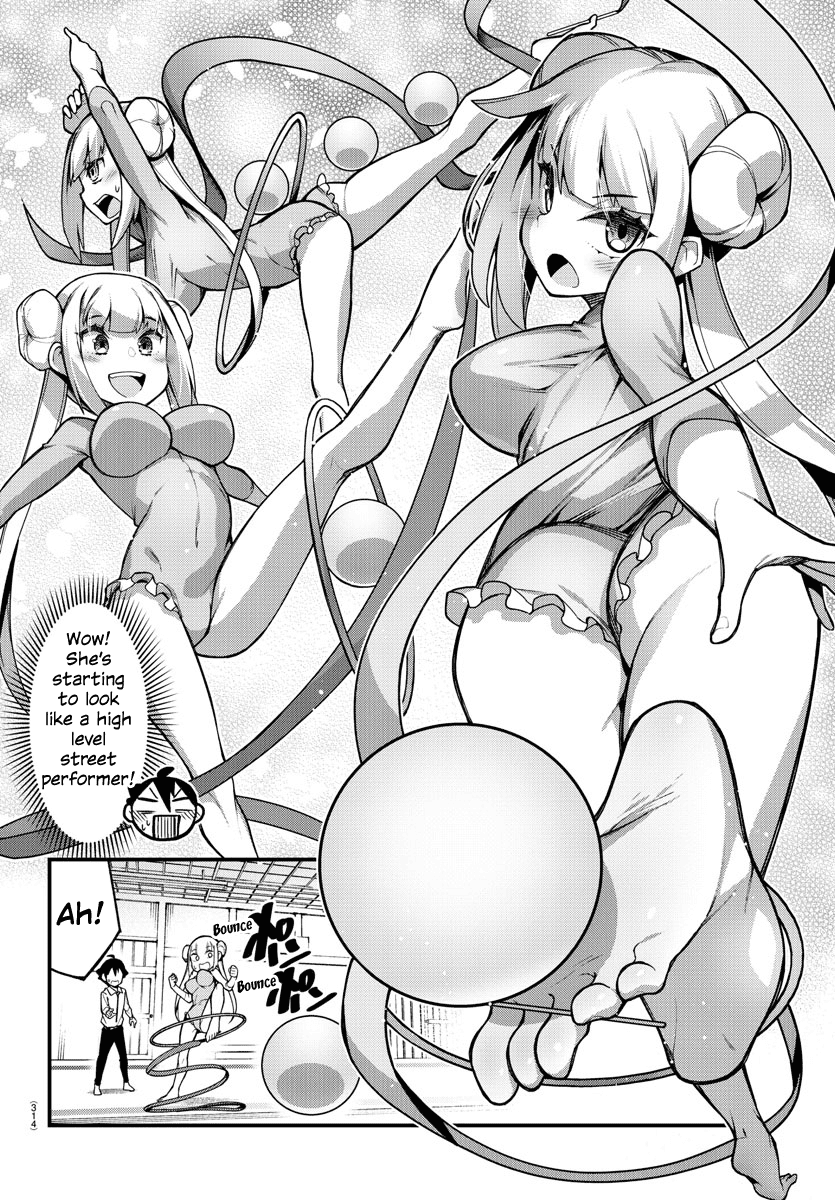 Ashigei Shoujo Komura-san Chapter 31 page 8 - Chapter 31: Step 31: Rhythmic Gymnastics