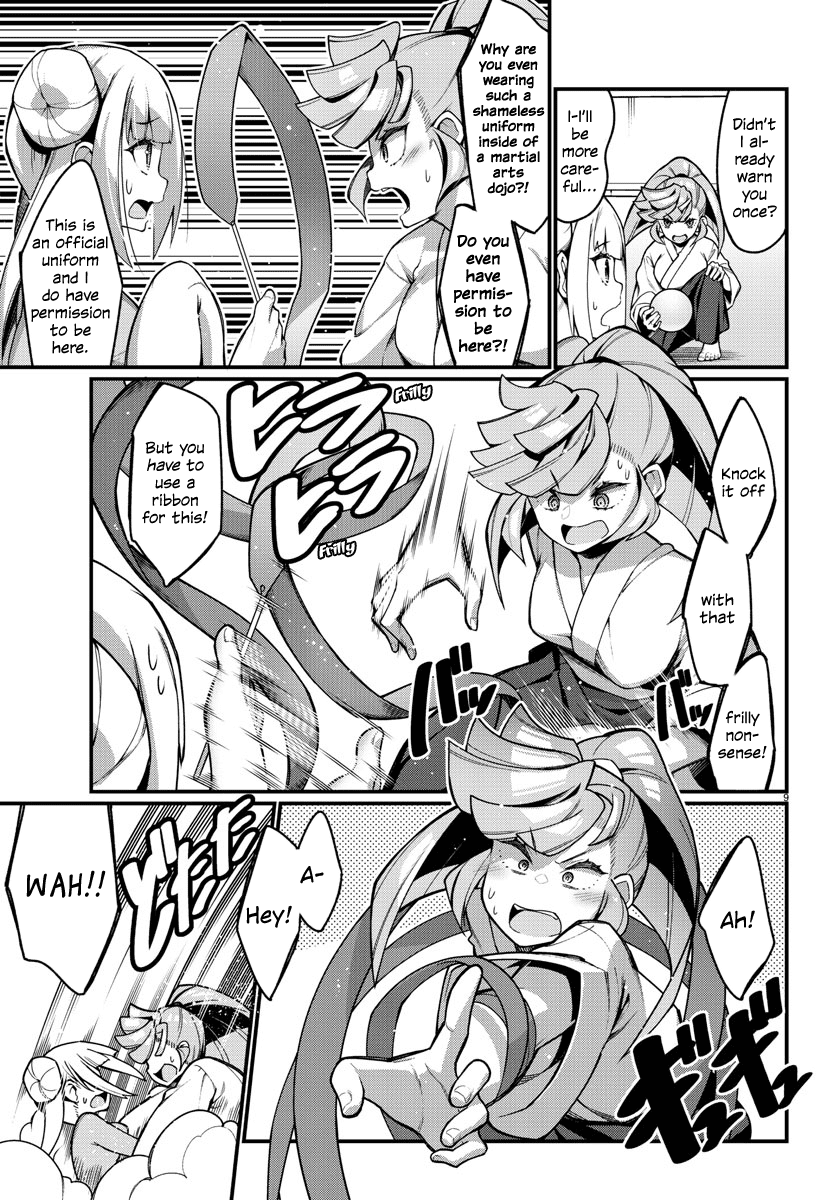 Ashigei Shoujo Komura-san Chapter 31 page 9 - Chapter 31: Step 31: Rhythmic Gymnastics