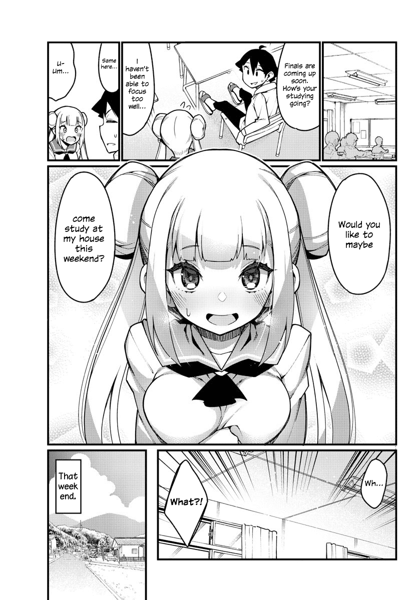 Ashigei Shoujo Komura-san Chapter 35 page 1 - Chapter 35: Step 35: Studying For Finals