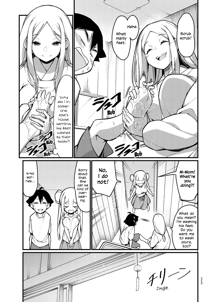 Ashigei Shoujo Komura-san Chapter 35 page 5 - Chapter 35: Step 35: Studying For Finals