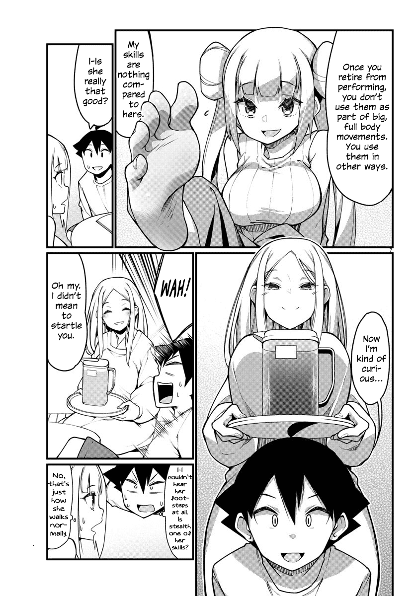 Ashigei Shoujo Komura-san Chapter 35 page 7 - Chapter 35: Step 35: Studying For Finals