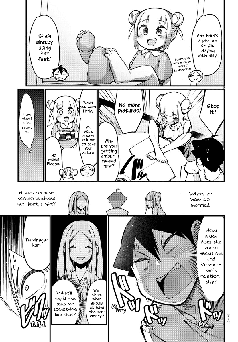 Ashigei Shoujo Komura-san Chapter 36 page 5 - Chapter 36: Step 36: Sleepover
