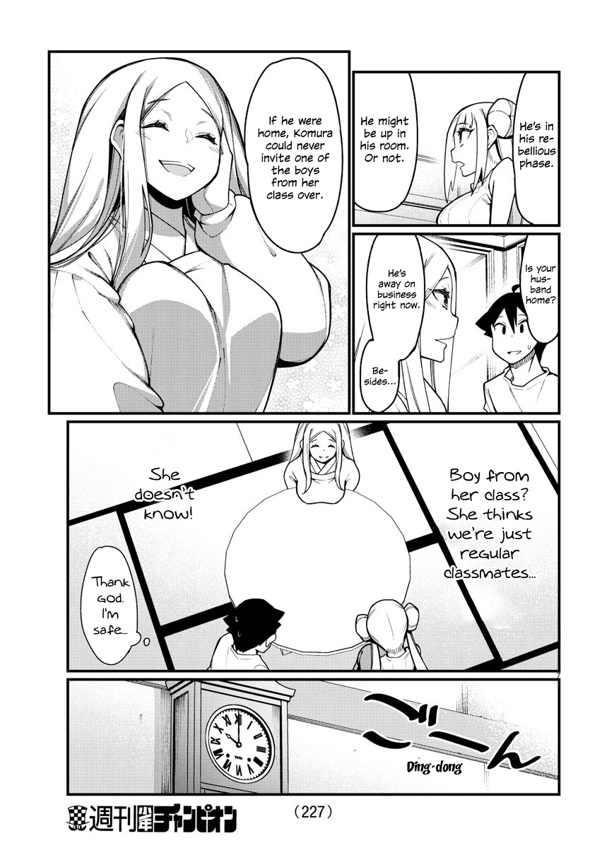 Ashigei Shoujo Komura-san Chapter 36 page 7 - Chapter 36: Step 36: Sleepover