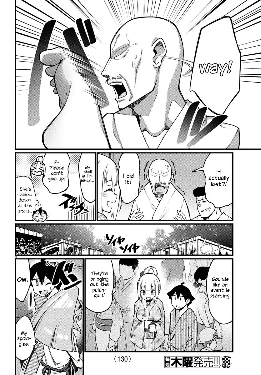 Ashigei Shoujo Komura-san Chapter 39 page 8 - Chapter 39: Step 39: It's the Summer Festival