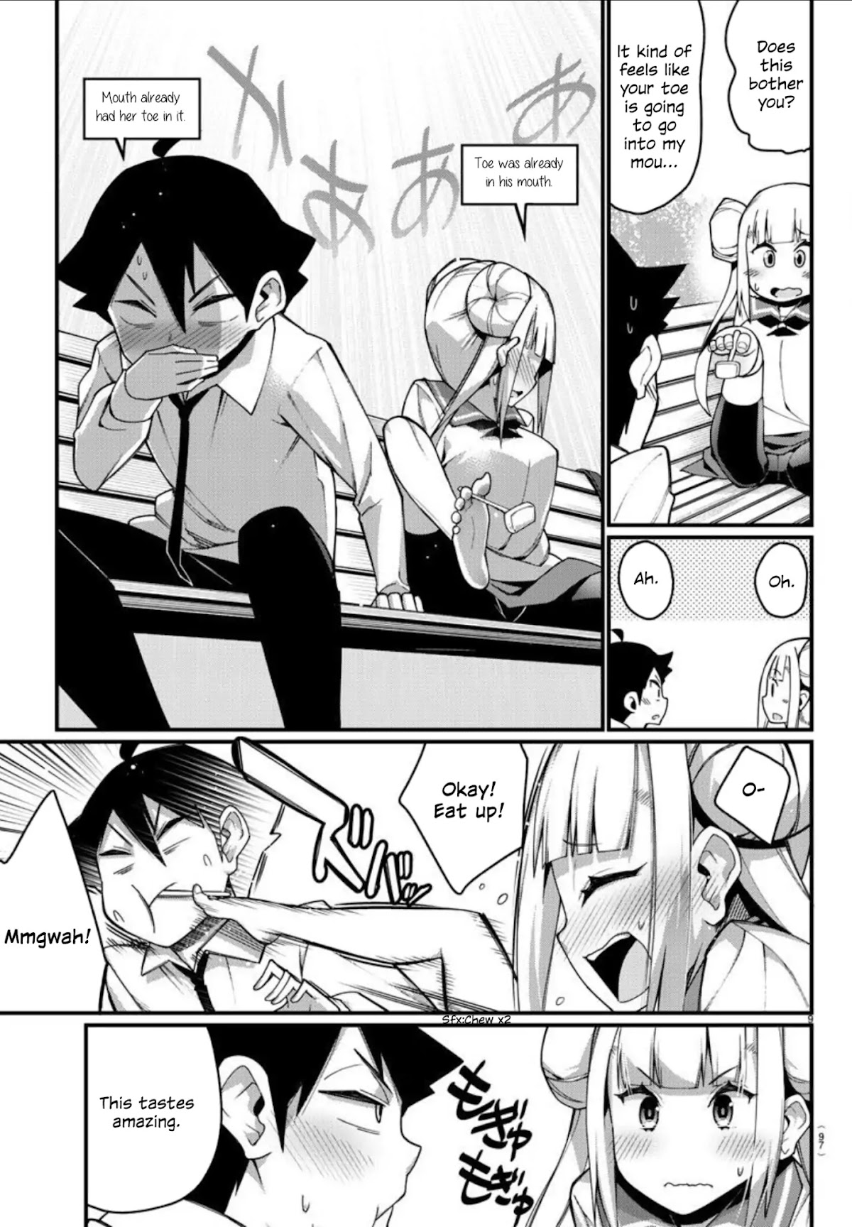 Ashigei Shoujo Komura-san Chapter 4 page 9 - Chapter 4: Step 4: Eating a Bento