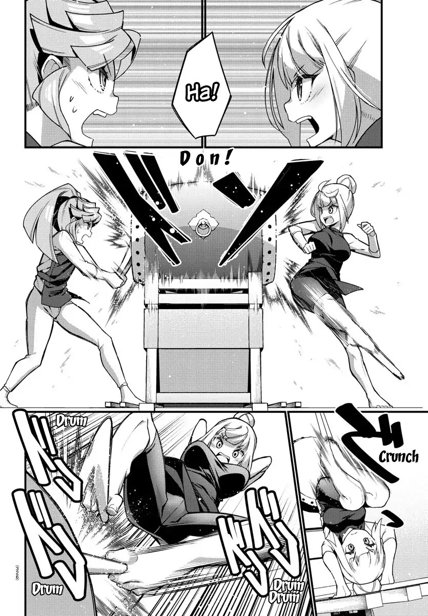 Ashigei Shoujo Komura-san Chapter 40 page 4 - Chapter 40: Step 40: Drumming