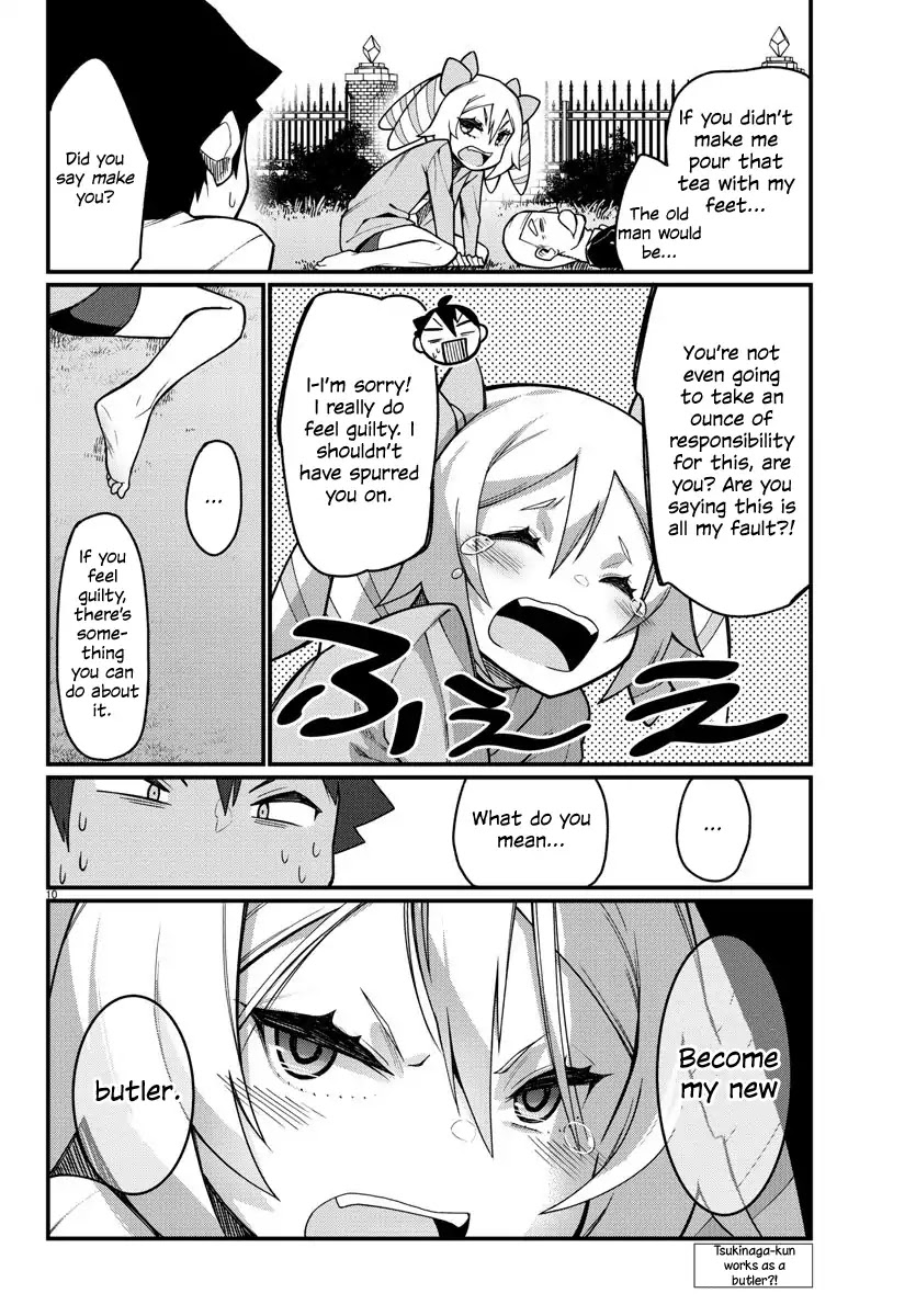 Ashigei Shoujo Komura-san Chapter 41 page 10 - Chapter 41: Step 41: Butler