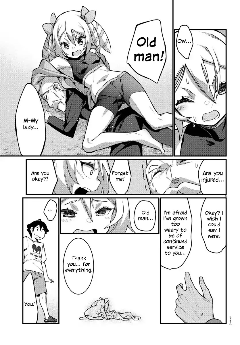 Ashigei Shoujo Komura-san Chapter 41 page 9 - Chapter 41: Step 41: Butler