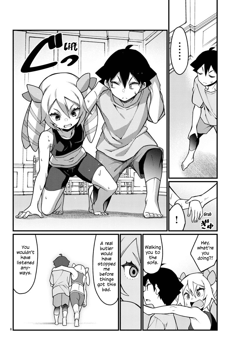 Ashigei Shoujo Komura-san Chapter 42 page 8 - Chapter 42: Step 42: Little Butler