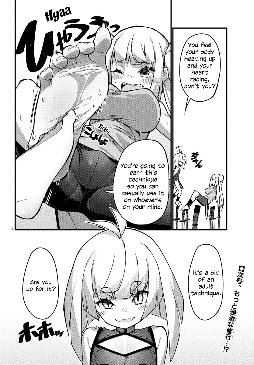 Ashigei Shoujo Komura-san Chapter 44 page 10 - Chapter 44: Step 44: Sensitivity