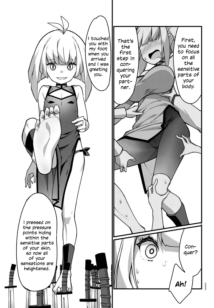 Ashigei Shoujo Komura-san Chapter 44 page 9 - Chapter 44: Step 44: Sensitivity