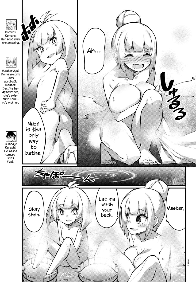 Ashigei Shoujo Komura-san Chapter 45 page 3 - Chapter 45: Step 45: Hot Springs