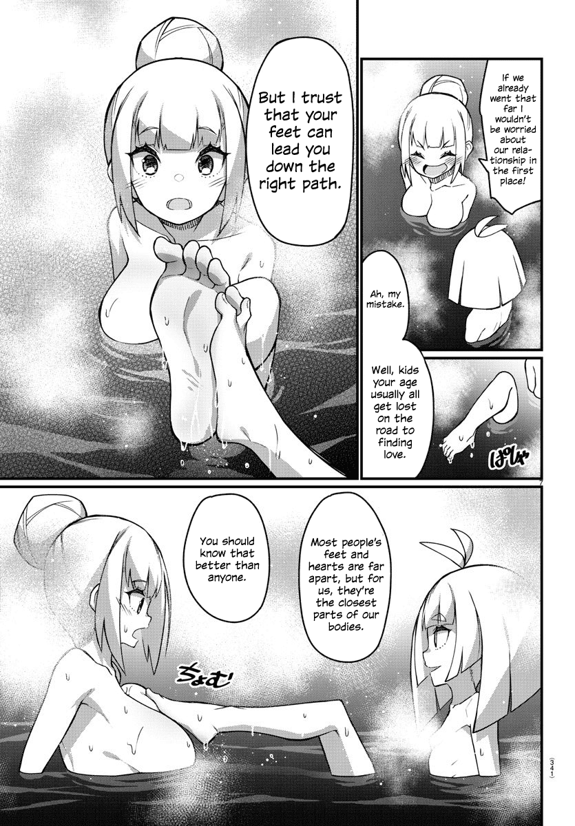 Ashigei Shoujo Komura-san Chapter 45 page 7 - Chapter 45: Step 45: Hot Springs