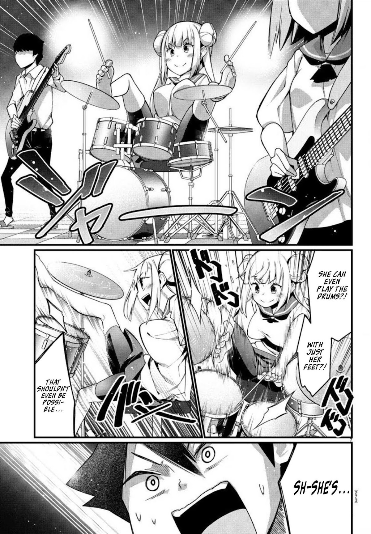 Ashigei Shoujo Komura-san Chapter 5 page 7 - Chapter 5: Step 5: Club Helper