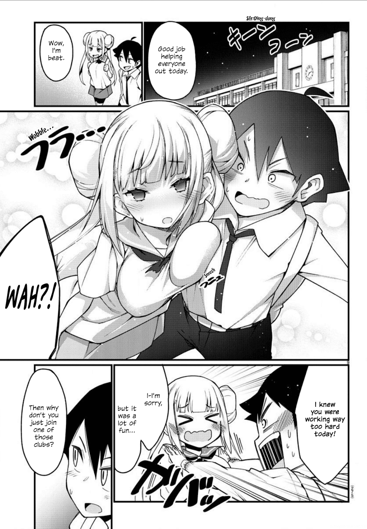 Ashigei Shoujo Komura-san Chapter 5 page 9 - Chapter 5: Step 5: Club Helper