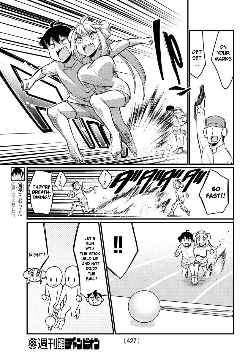 Ashigei Shoujo Komura-san Chapter 51 page 4 - Chapter 51: Step 51: Obstacle Race