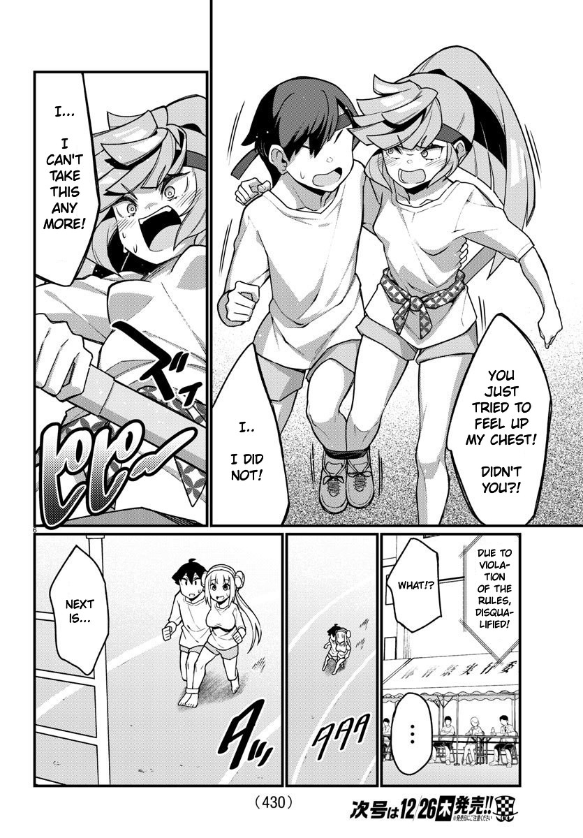 Ashigei Shoujo Komura-san Chapter 51 page 7 - Chapter 51: Step 51: Obstacle Race