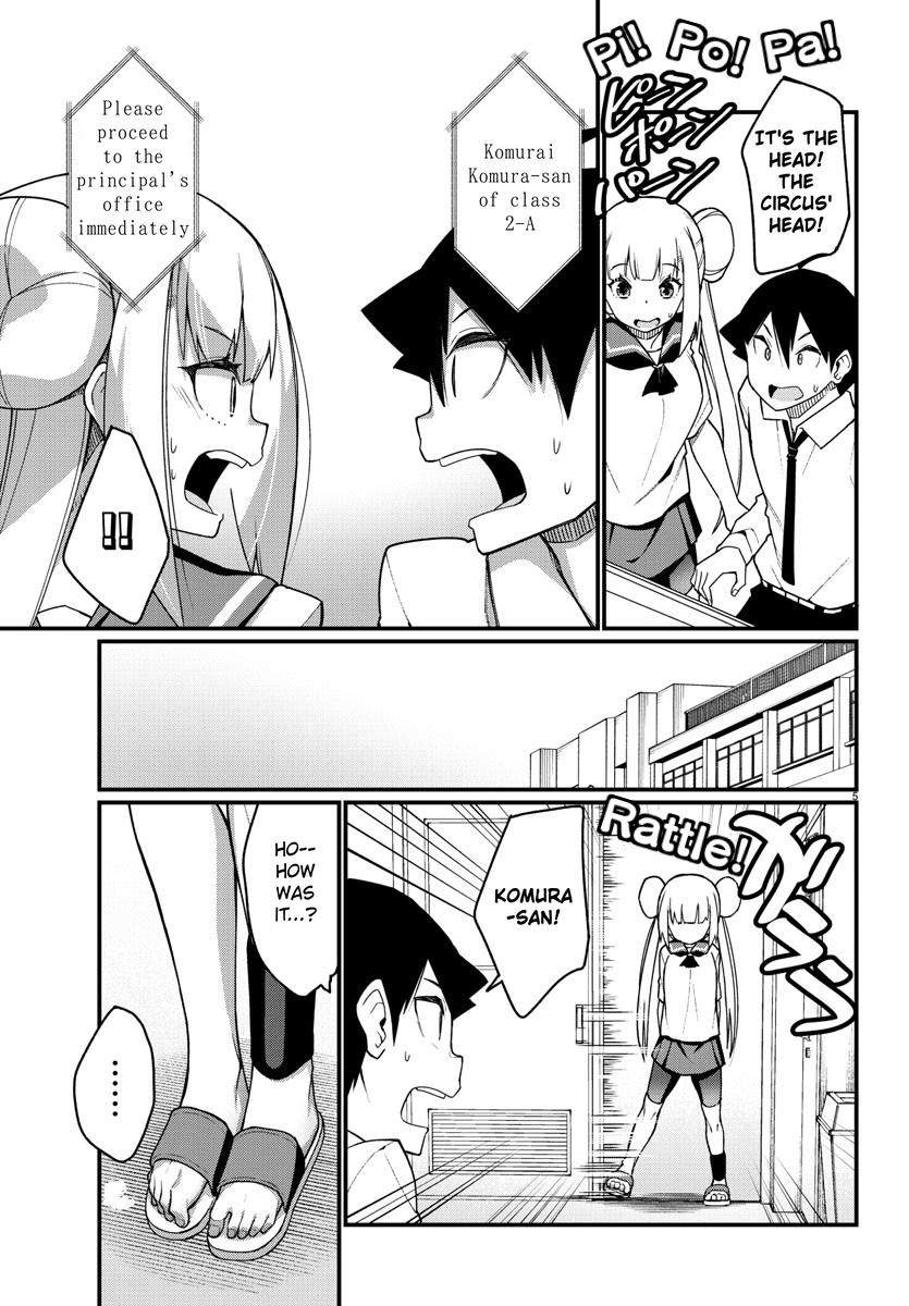 Ashigei Shoujo Komura-san Chapter 55 page 6 - Chapter 55: Step 55: Buzz