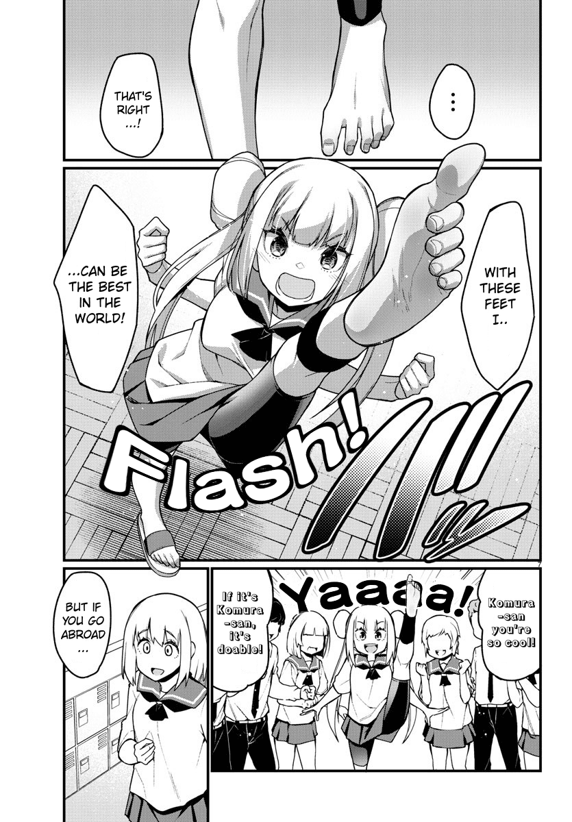 Ashigei Shoujo Komura-san Chapter 55 page 8 - Chapter 55: Step 55: Buzz