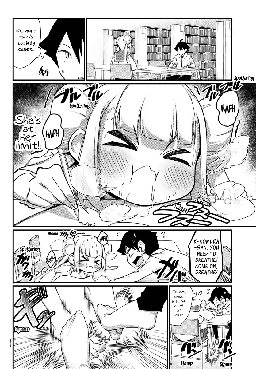 Ashigei Shoujo Komura-san Chapter 6 page 8 - Chapter 6: Step 6: I can’t hold back anymore!