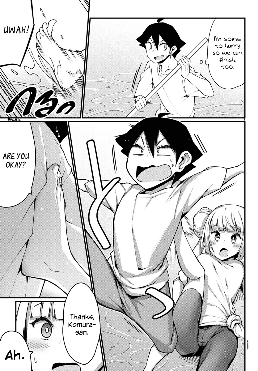 Ashigei Shoujo Komura-san Chapter 7 page 5 - Chapter 7: Step 7: Cleaning the Pool ♡