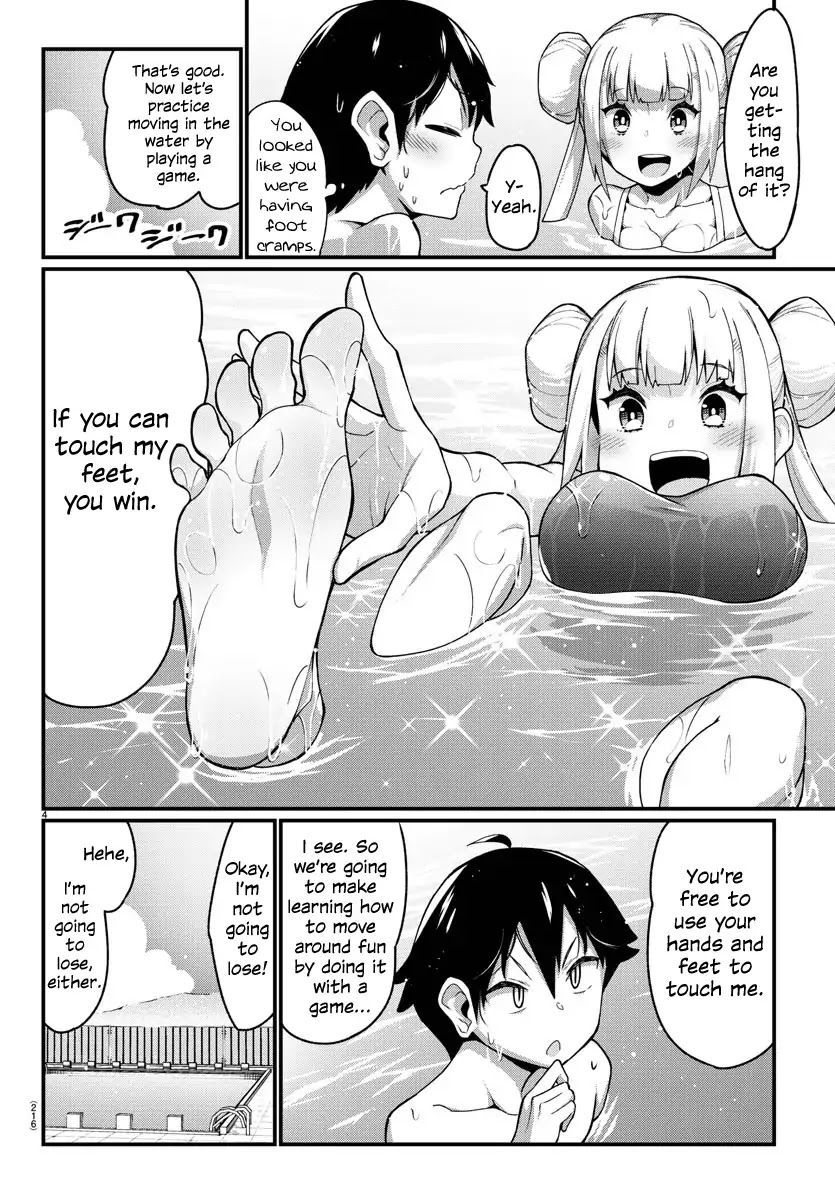 Ashigei Shoujo Komura-san Chapter 8 page 5 - Chapter 8: Step 8: Special Swimming Lessons ♡