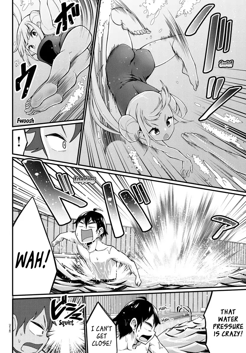 Ashigei Shoujo Komura-san Chapter 8 page 7 - Chapter 8: Step 8: Special Swimming Lessons ♡