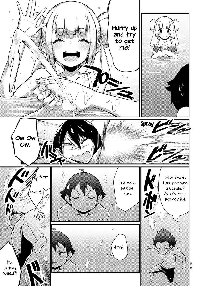 Ashigei Shoujo Komura-san Chapter 8 page 8 - Chapter 8: Step 8: Special Swimming Lessons ♡