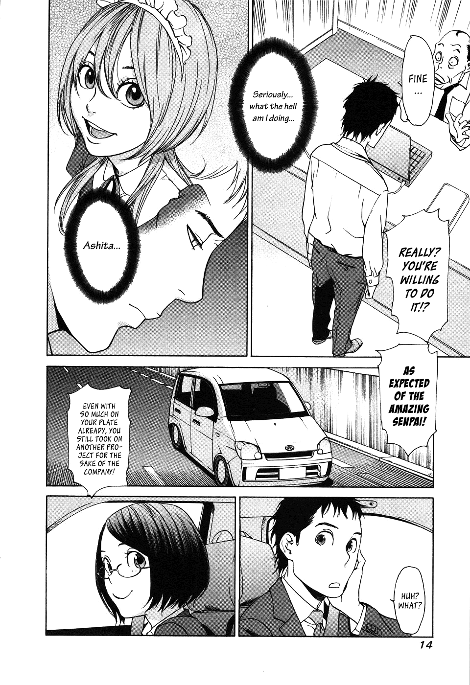 Ashita Dorobou Chapter 1 page 14 - Chapter 1