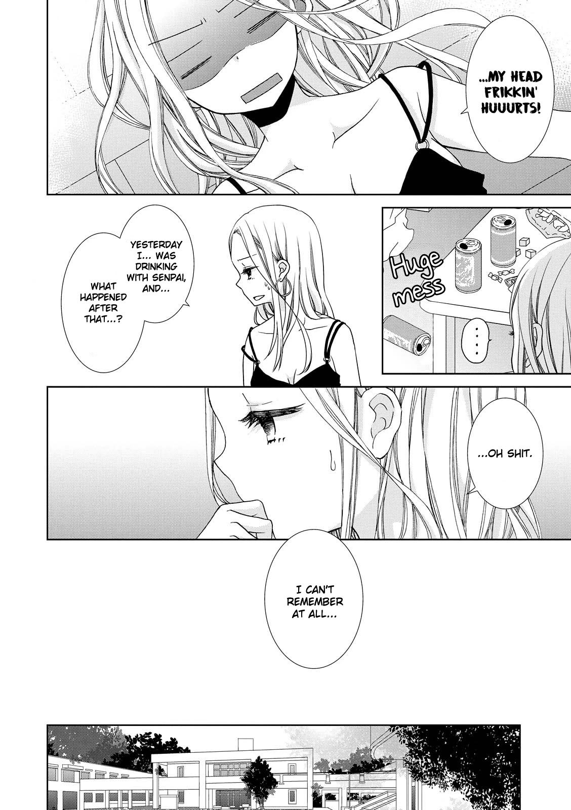 Ashita kara wa Mou Nomimasen Chapter 5 page 4 - Chapter 5: Upside Down Swing